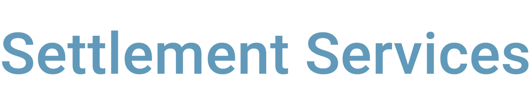 settlement services